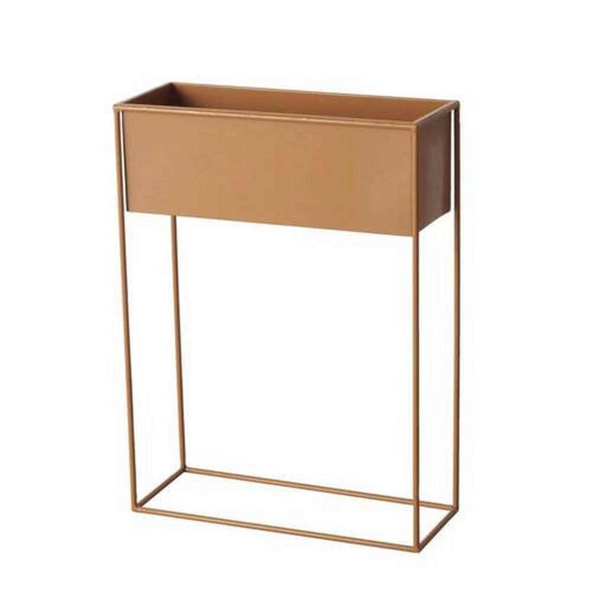 Kaspó Casta - barna, Basics, fém (52/70/20cm) - Modern Living