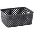 Košara Mona -top- - črna/siva, umetna masa (25/20/10cm) - Mömax modern living Košara Mona -top- - črna/siva, umetna masa (25/20/10cm) - Mömax modern living
