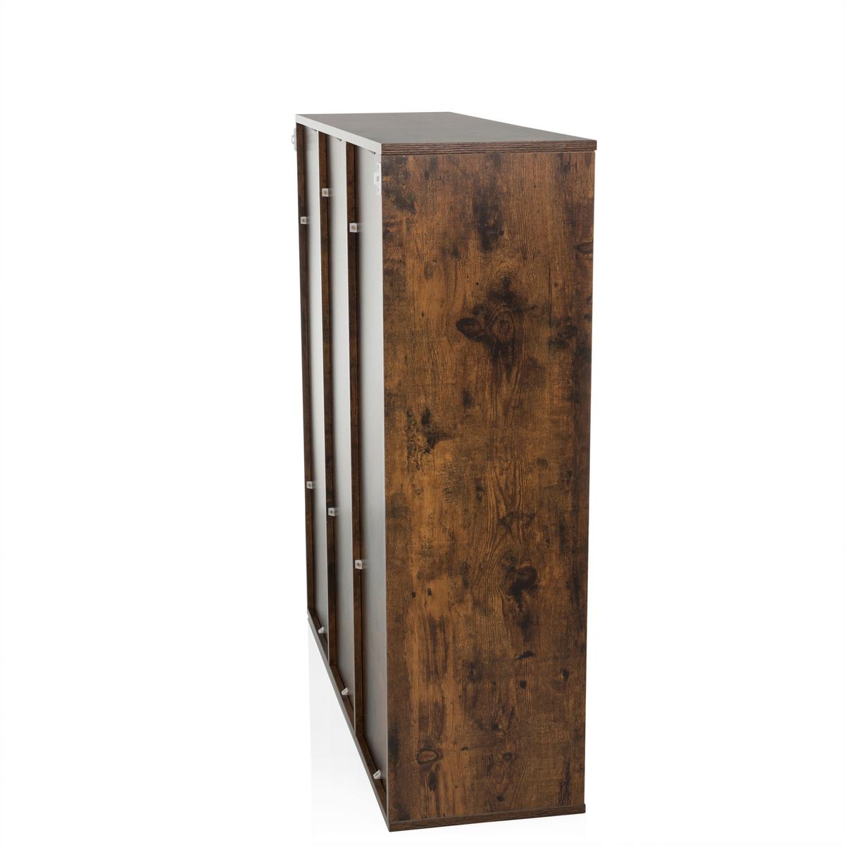 Regal Bjorke, Barva Hrasta - barve hrasta, Moderno, les (97,5/100/30cm) - MID.YOU