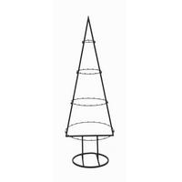 DRZEWO DEKORACYJNE I7031-679BC - czarny, Basics, metal (40/120/40cm) - X-Mas