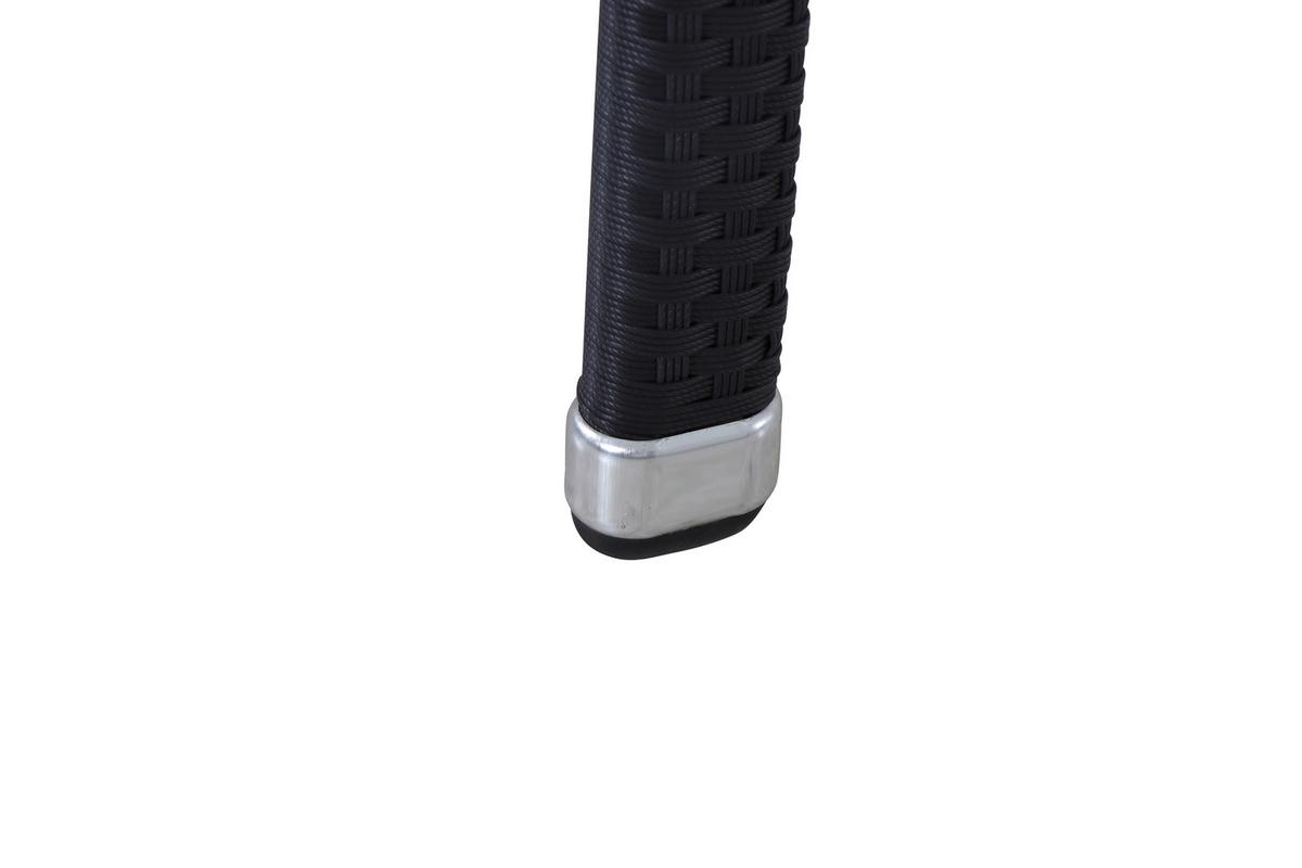 GARTENSESSEL-SET MINAS SESSEL-SET 2ER - Schwarz, MODERN, Kunststoff/Metall (56/83/60cm) - Gardenson