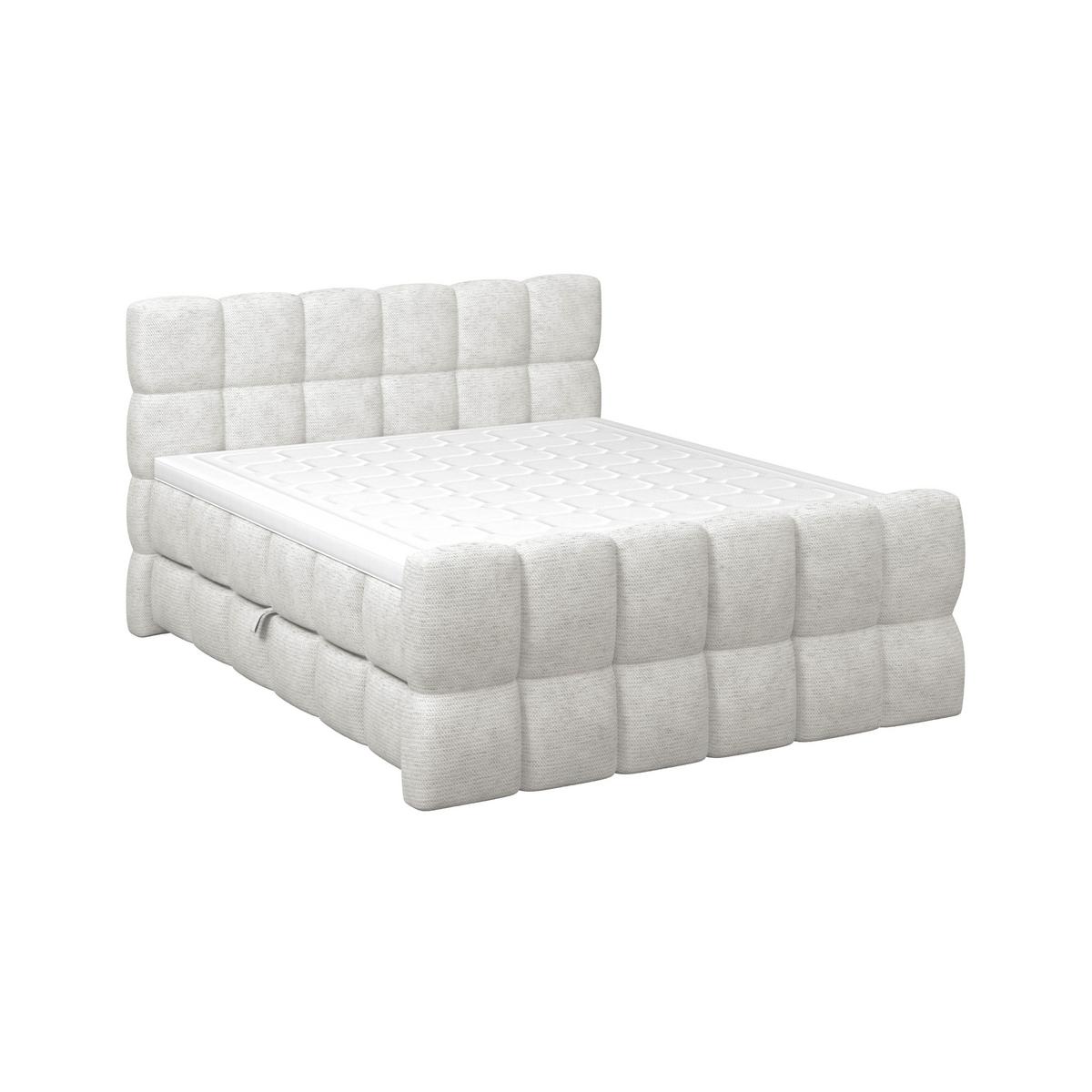 Boxspring Krevet Brisbane - crna/krem, Trendi, drvo/metal (180/220cm) - Premium Living