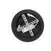 LED-TAKLAMPA RINGO - svart, Modern, metall/plast (51,5/45.5/11,5cm)