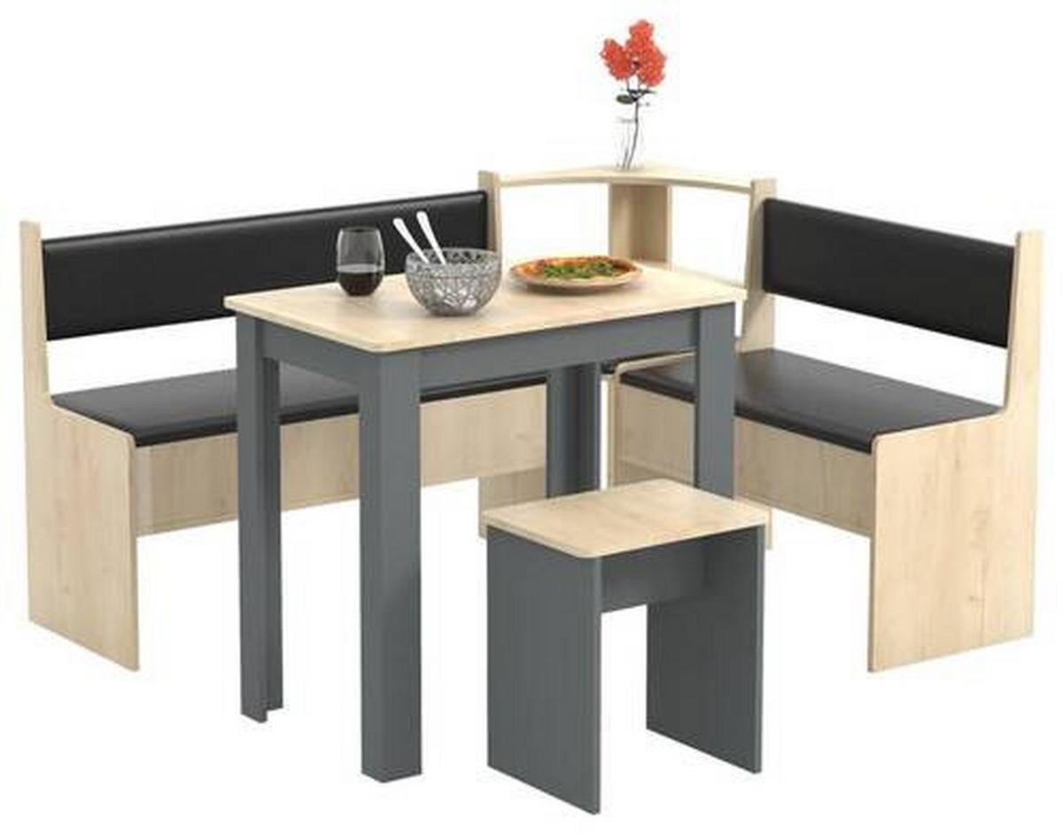 Kotni Element Za Klop Esal, Medeni Hrast - medeni hrast, Moderno, leseni material (43/78/43cm) - MID.YOU