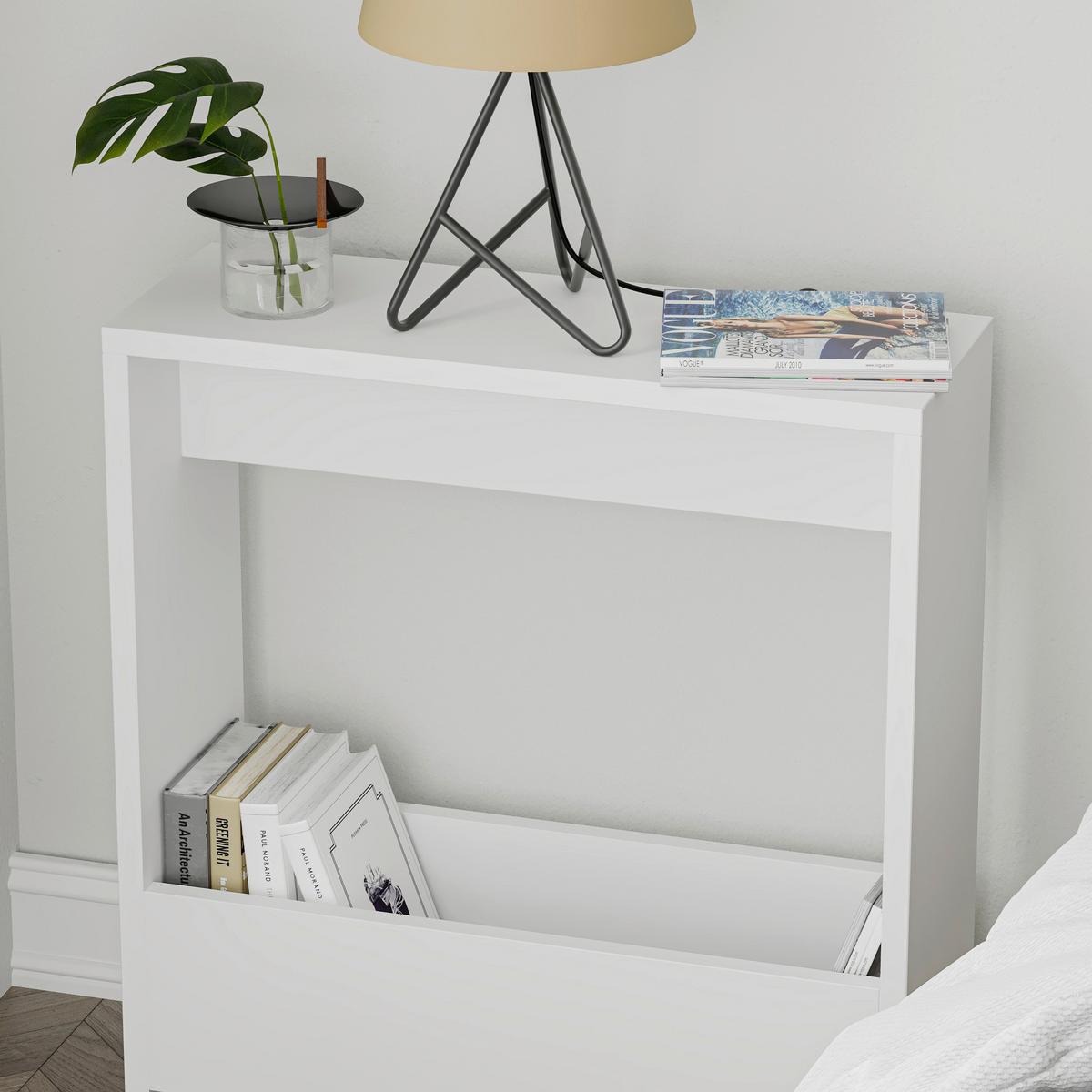 Mizica Simpi - bela, Design, leseni material (55/20/60cm) - Livetastic