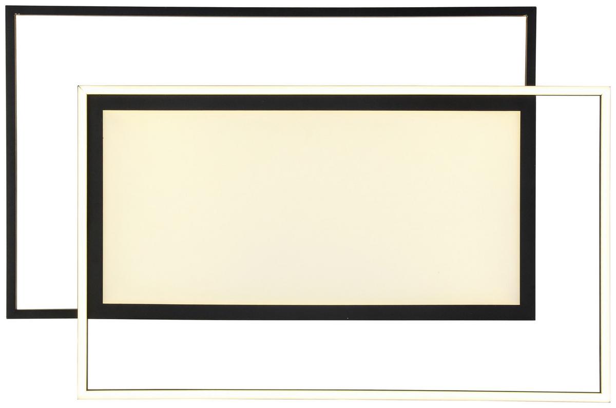 PANEL LED CONNY - czarny, Trend, tworzywo sztuczne/metal (80,8/52,8/6cm) - Novel