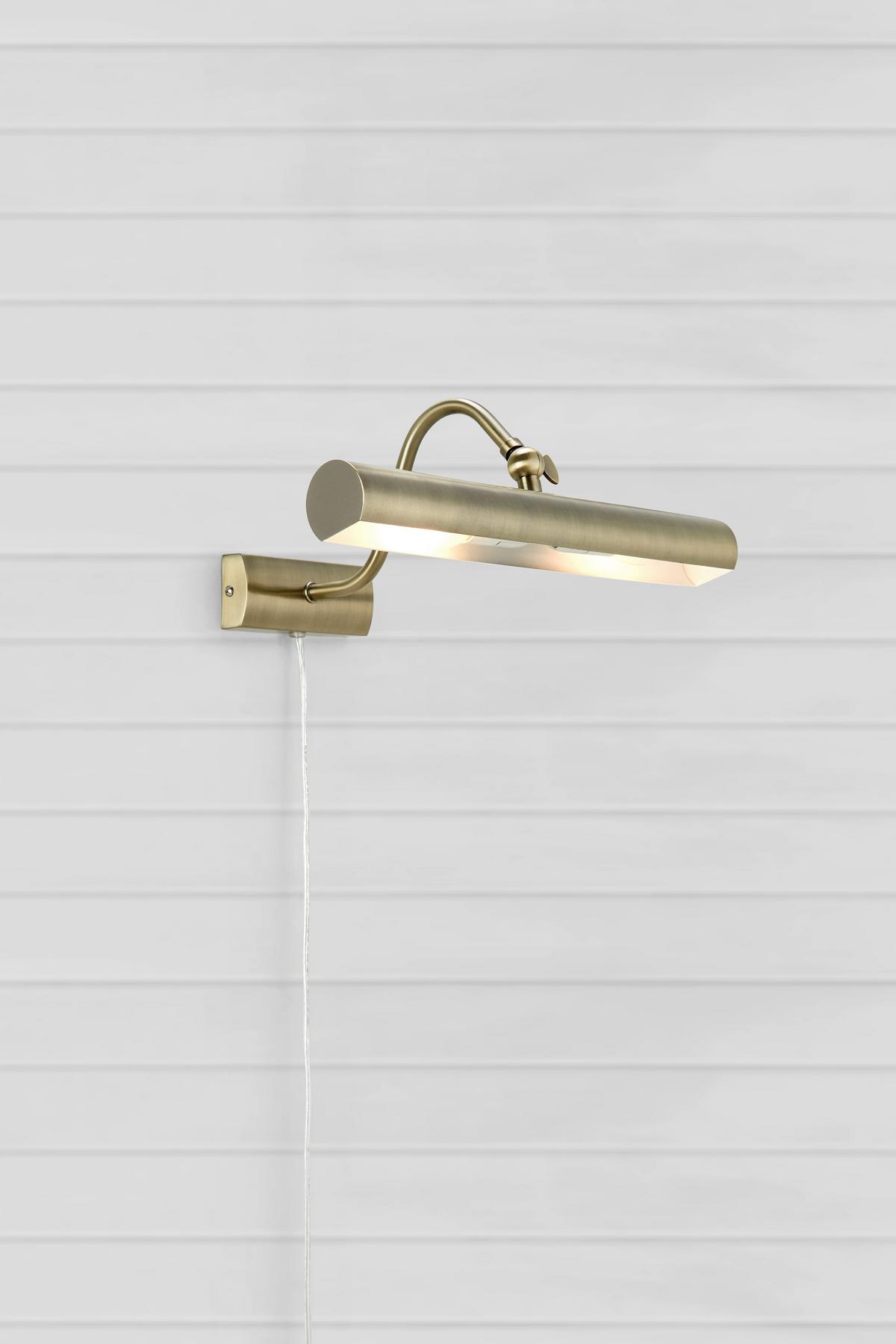 Wandleuchte Markslöjd Ciglia Messingfarben max. 40 Watt - Messingfarben, Design, Metall (36/25,5/14cm) - Markslöjd