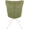 STOL MED ARMSTÖD STELLA - beige/grön, Design, metall/textil (58/91/65cm) - Mömax