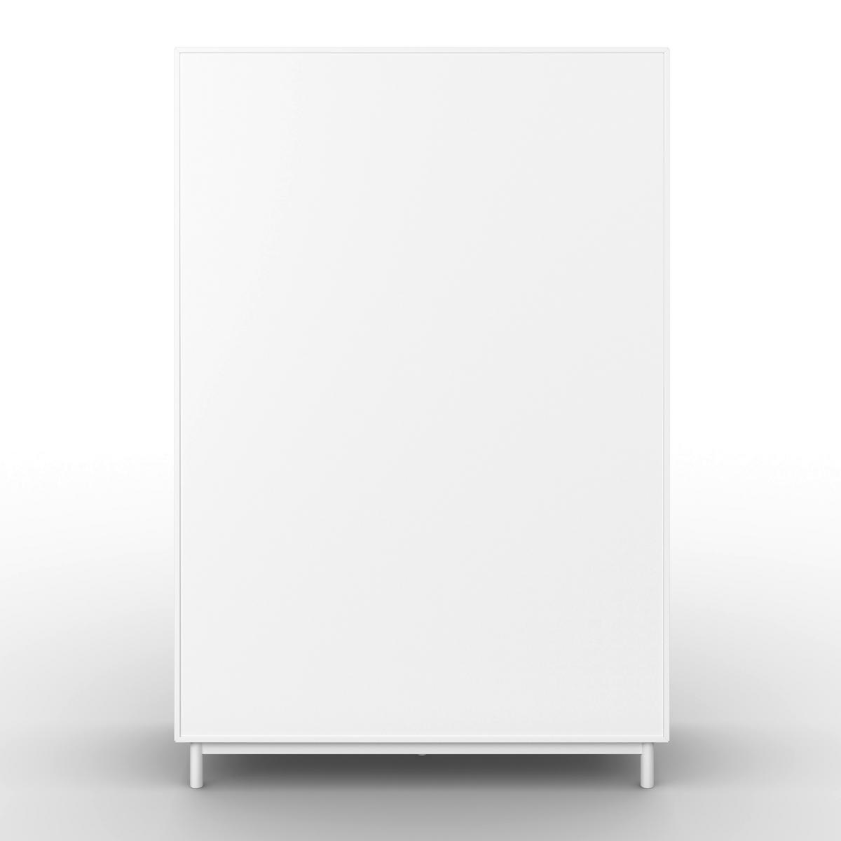 Ruhásszekrény Marlo - fehér, Modern, faalapú anyag/fa (148/223/60cm) - Bessagi Home