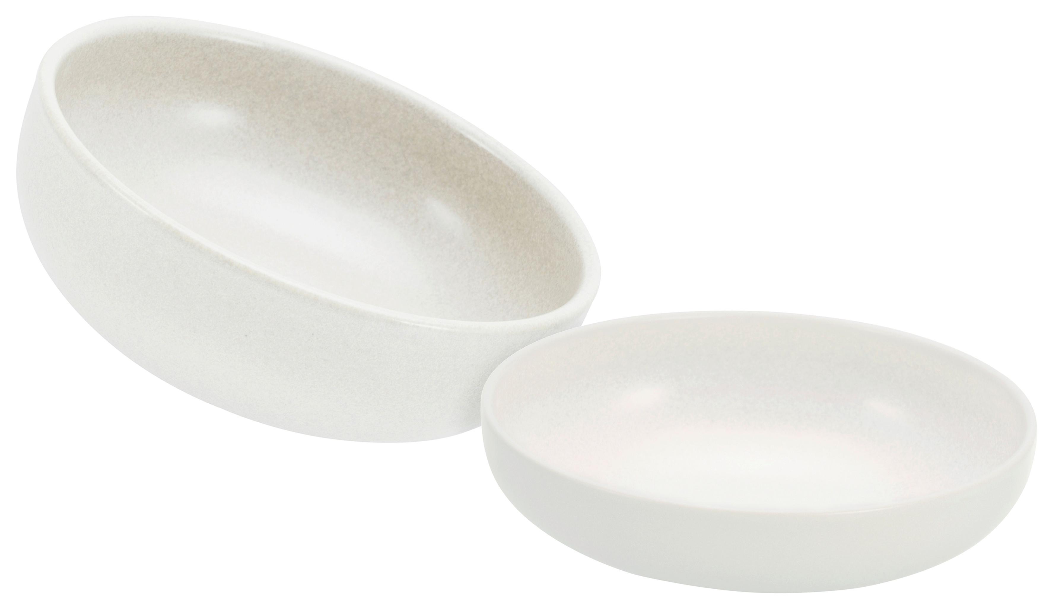 Schüsselset Weiß, 2 Stück - Weiß, Basics, Keramik - Creatable