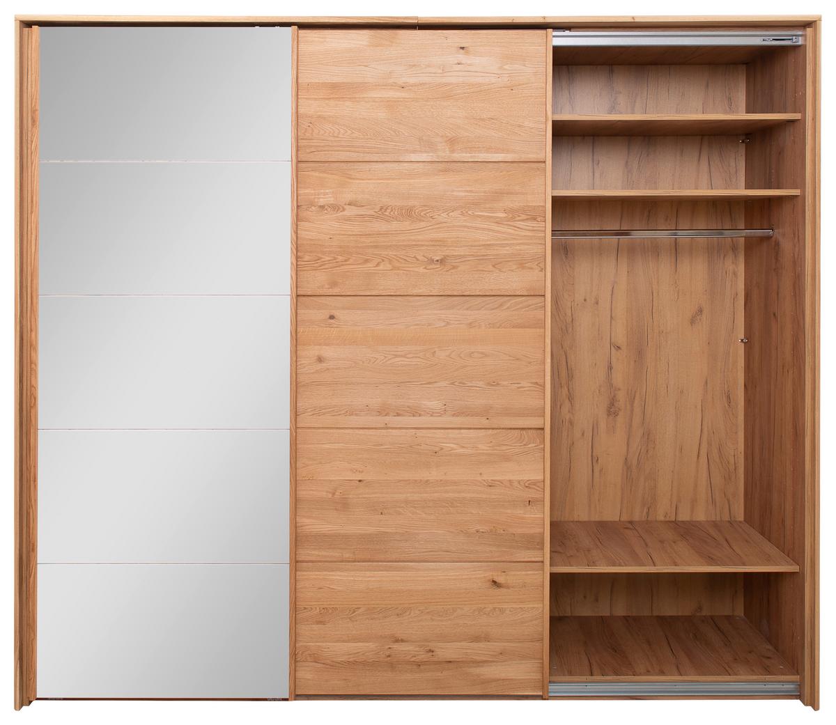Schwebetürenschrank Monterray Eichefarben - Eichefarben, KONVENTIONELL, Holz/Holzwerkstoff (250/222/60cm) - ecoTree
