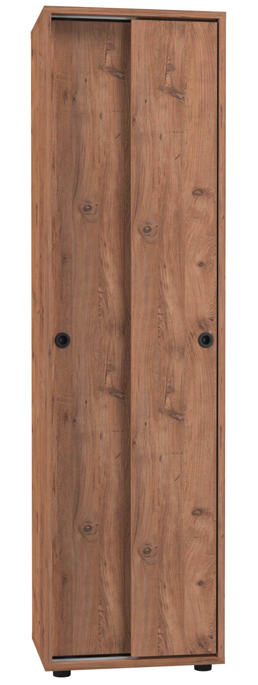 AKTENSCHRANK ULAS - Honigeiche, Design, Holzwerkstoff (49/168/38cm) - MID.YOU