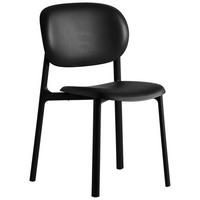 KRZESŁO ZERO - czarny, Design, tworzywo sztuczne (53/82/53cm) - Connubia 