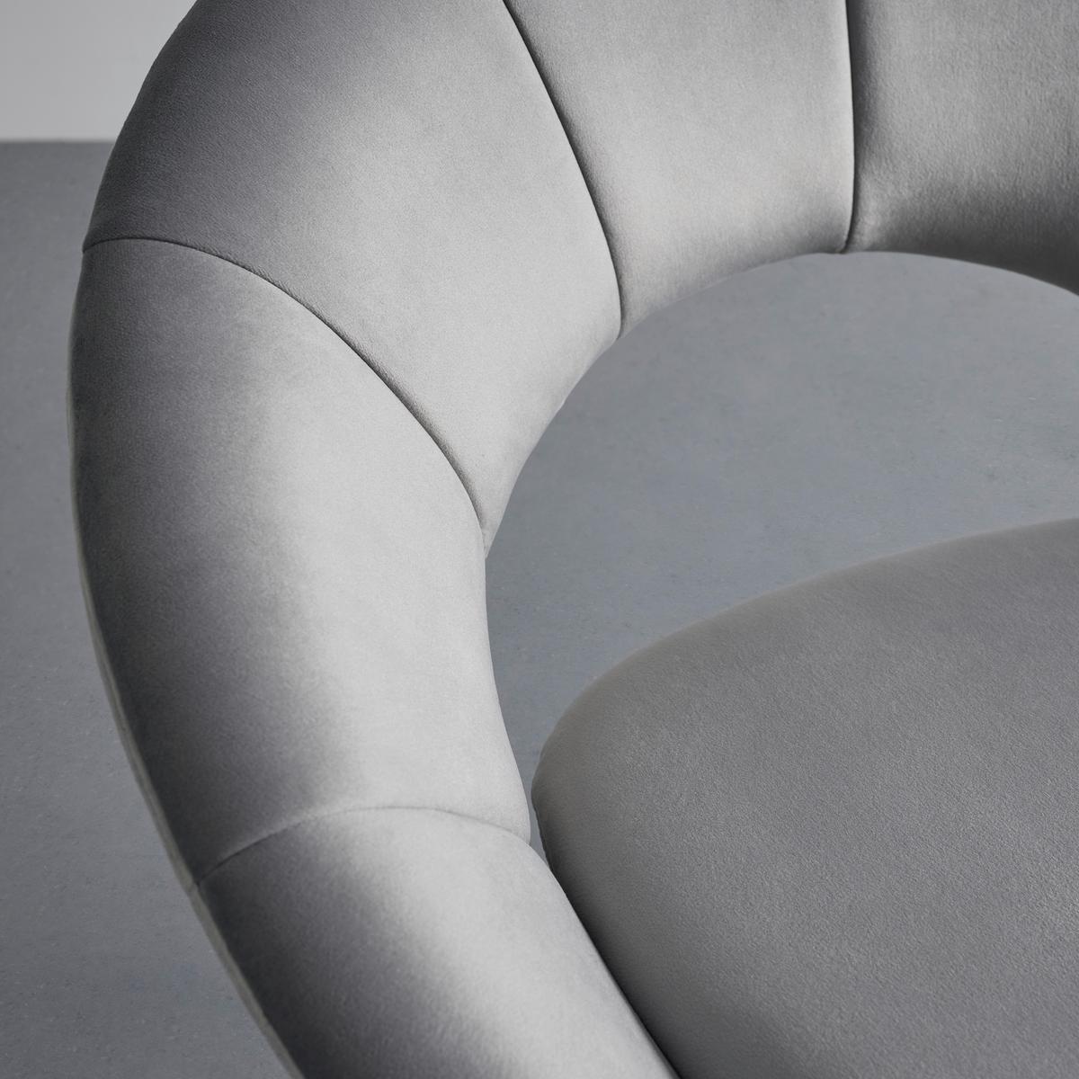 Szék Levi Gray - szürke, Modern, textil/fa (67/74/60.5cm) - Bessagi Home
