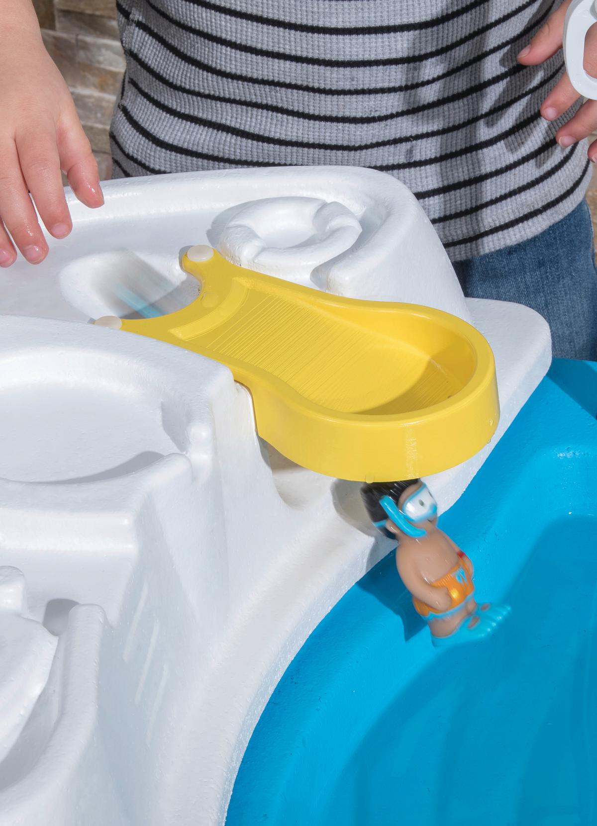 Sand- und Wassertisch Step 2 Fiesta Sand & Water - Blau/Weiß, Basics, Kunststoff (100,3/71,1/67,3cm) - Ambia Garden
