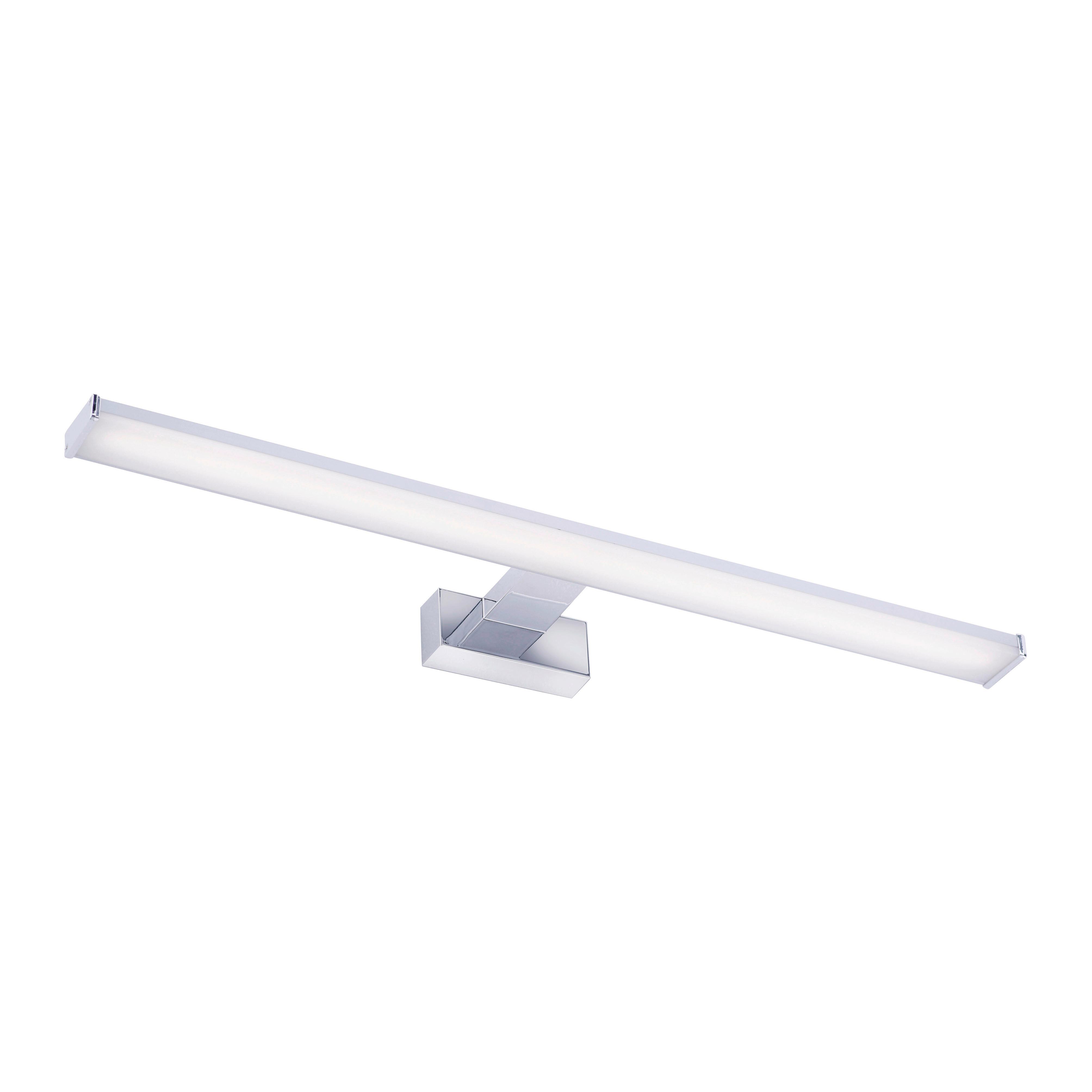 Spiegelleuchte 11133-17 max. 1,12 Watt - Chromfarben, Basics, Kunststoff/Metall (60/12,1/4,2cm)