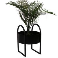 DONICZKA I1150-2183C - czarny, Design, metal (30/40cm) - Ambia Home