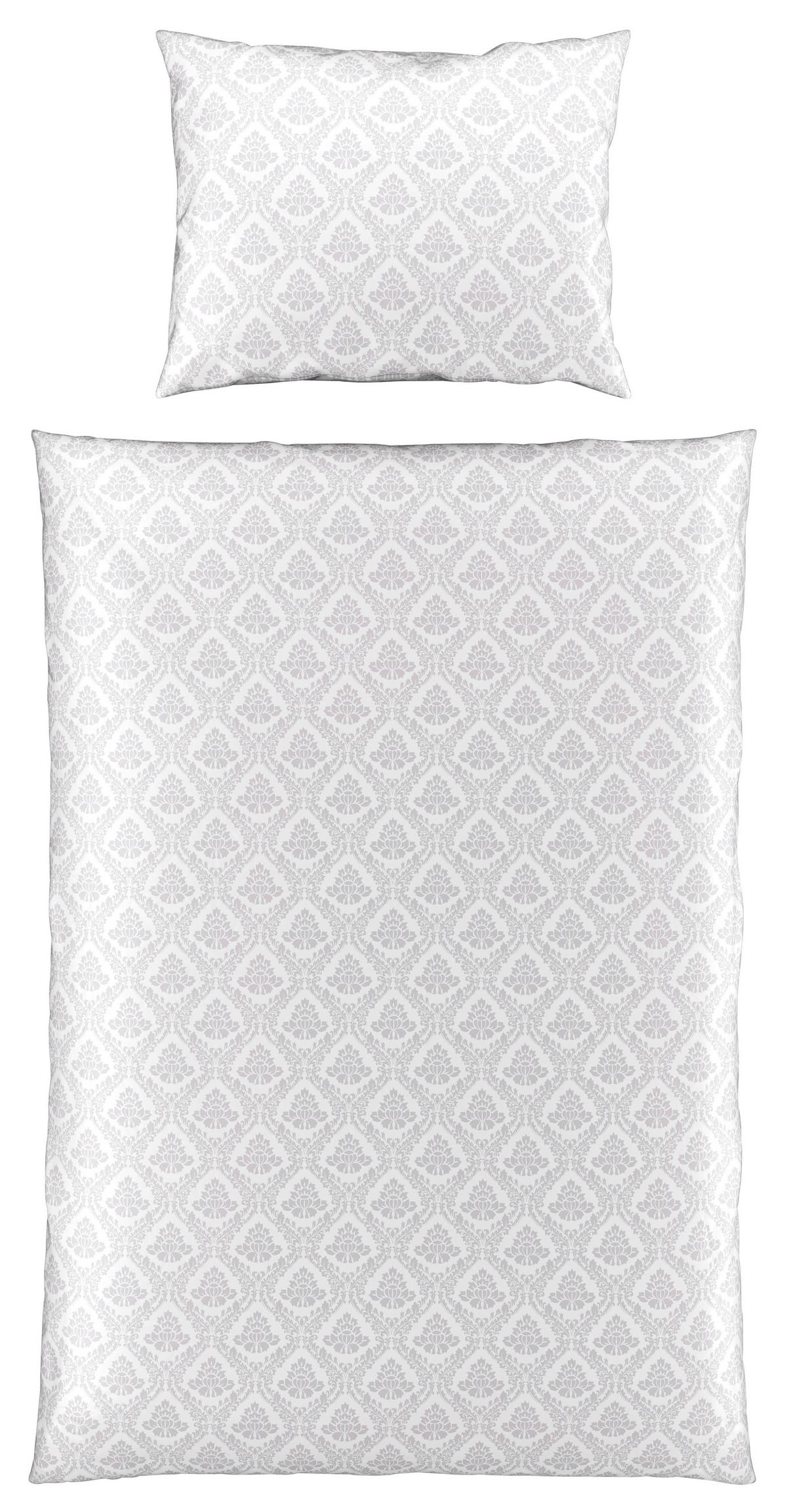 Ágyneműhuzat-garnitúra Maya - ezüst, Romantik / Landhaus, textil (140/200cm) - Premium Living