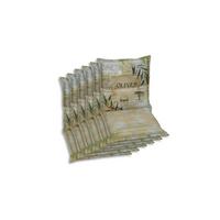 Sesselauflagenset Olive Grün, 6-teilig - Dunkelgrün/Hellgrün, Basics, Textil (50/7/100cm)