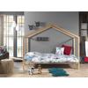 Hausbett Dallas 90x200 cm Kiefer Natur Echtholz - Kieferfarben, MODERN, Holz (90/200cm) - MID.YOU