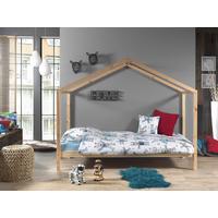 Hausbett Dallas 90x200 cm Kiefer Natur Echtholz - Kieferfarben, MODERN, Holz (90/200cm) - MID.YOU