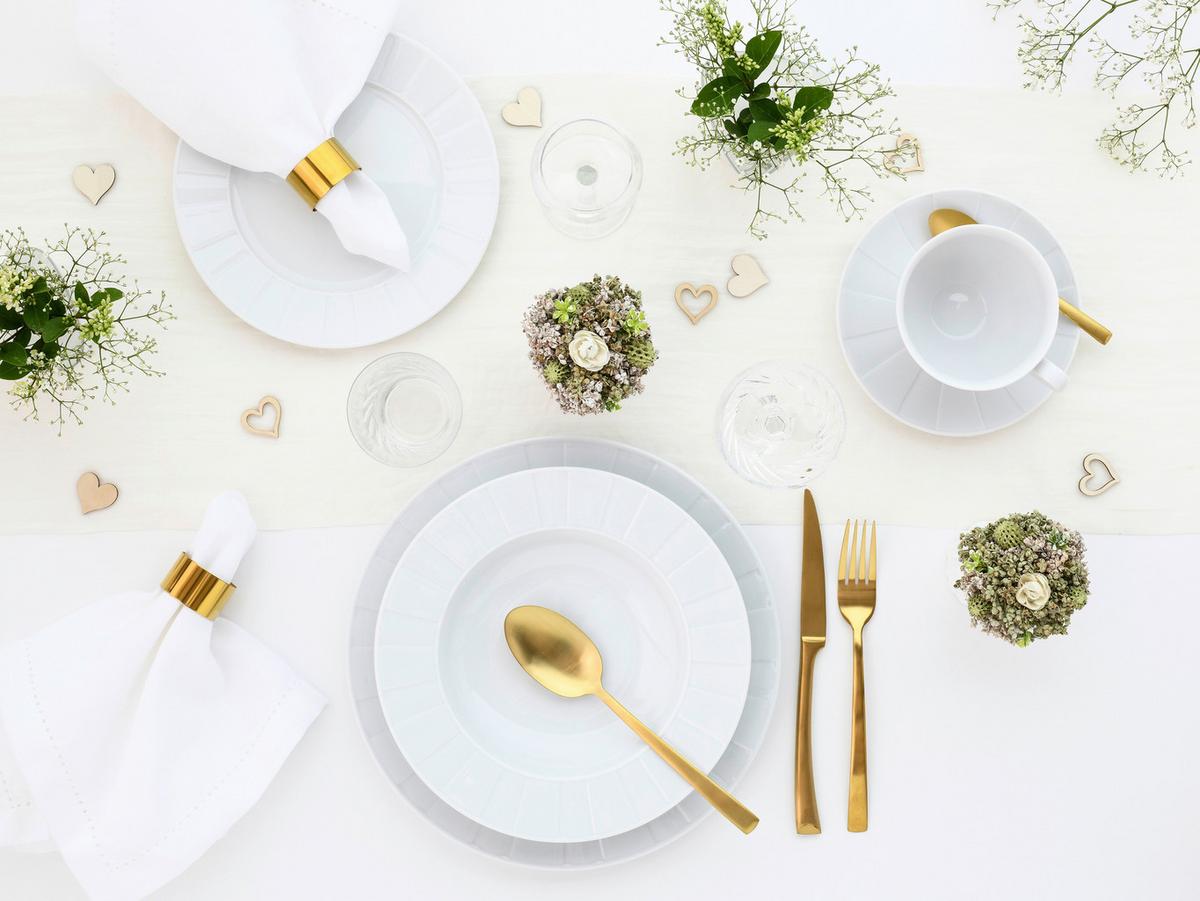 Kombinirani Servis Barcelona, 30-Delni - bela, Basics, keramika - Creatable