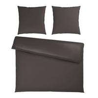 Bettwäsche Xenia Uni XXL Anthrazit ca. 200x200cm - Anthrazit, MODERN, Textil (200/200cm) - Premium Living