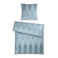 Bettwäsche Veix Blau/Grau ca. 135x200cm - Blau/Grau, Textil (135/200cm) - Mömax