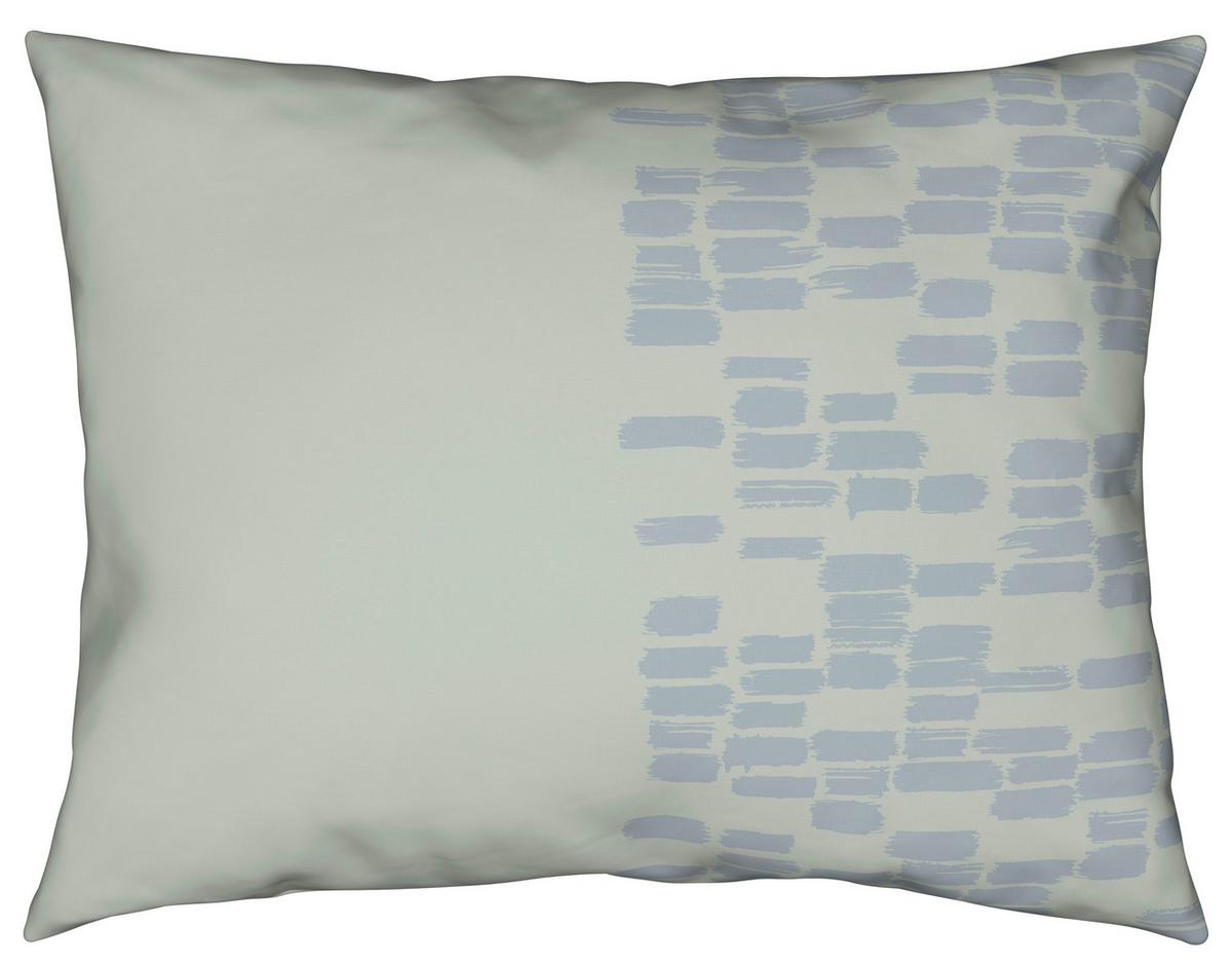 Posteljina Brush Strokes 140x200/60x80 Cm - siva, tekstil (140/200cm) - Modern Living