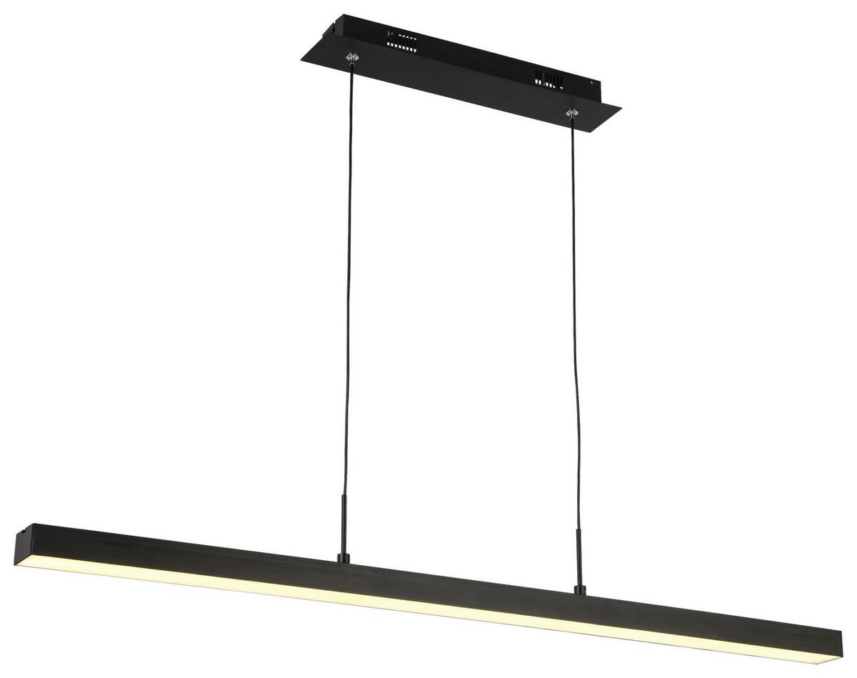 LAMPA WISZĄCA LED SUPREME *SBN*SH* - czarny, Konventionell, tworzywo sztuczne/metal (100/5/120cm) - Novel