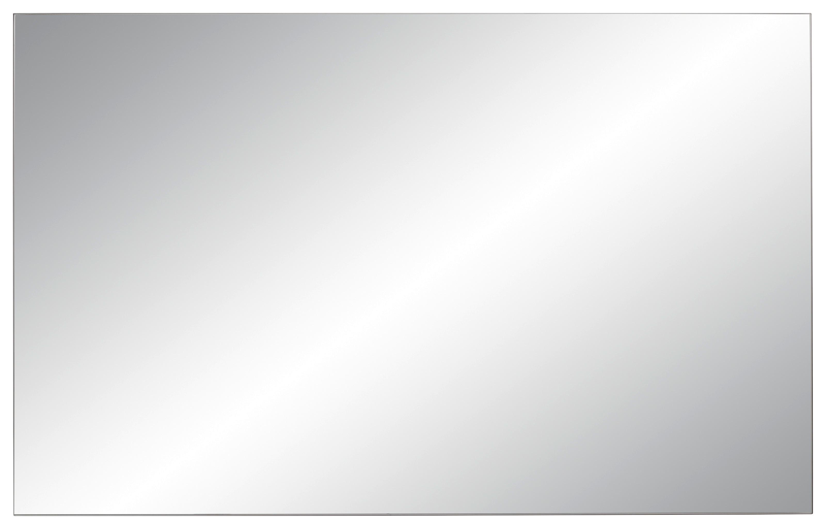 LUSTRO ŚCIENNE CEDUNA -EXKLUSIV- - kolor grafitowy, Modern, materiał drewnopochodny/szkło (87/55/3cm) - Premium Living