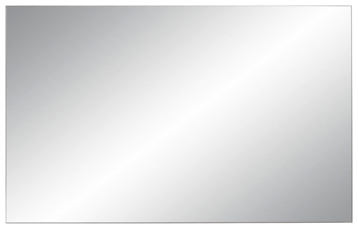 LUSTRO ŚCIENNE CEDUNA -EXKLUSIV- - kolor grafitowy, Modern, materiał drewnopochodny/szkło (87/55/3cm) - Premium Living