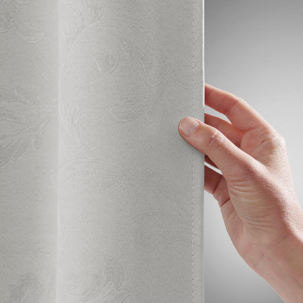 Sötétítőfüggöny Alva - fehér, Modern, textil (140/245cm) - Premium Living