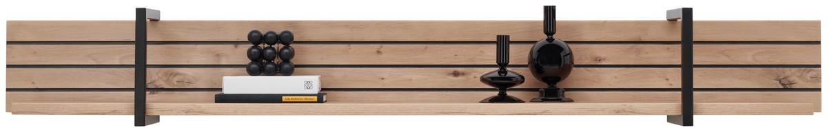 PÓŁKA ŚCIENNA DIANA - dąb artisan, Modern, materiał drewnopochodny (160/22/22cm) - Hom`in