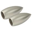 Záró Elem Run - krómszínű, modern, fém (1,6cm) - MÖMAX modern living