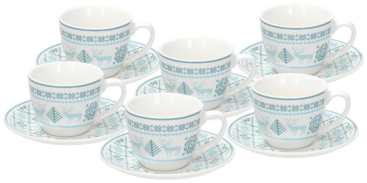 Set Skodelic Za Kavo Iris Polar - Trendi (13,5/27,5/7,5cm) - Tognana