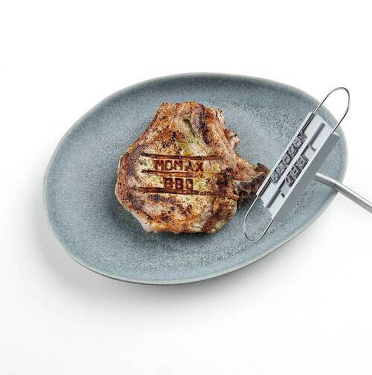 Grillezőeszköz-készlet Bbq - ezüstszínű, Konventionell, fém (43cm) - Modern Living