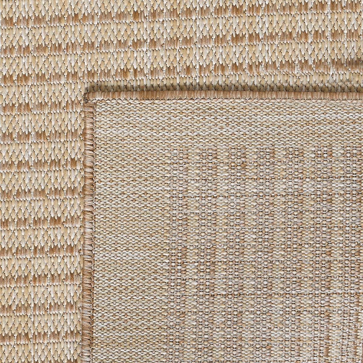 Outdoorteppich Giza Beige ca. 140x200cm - Beige, Basics, Textil (140/200cm) - Novel
