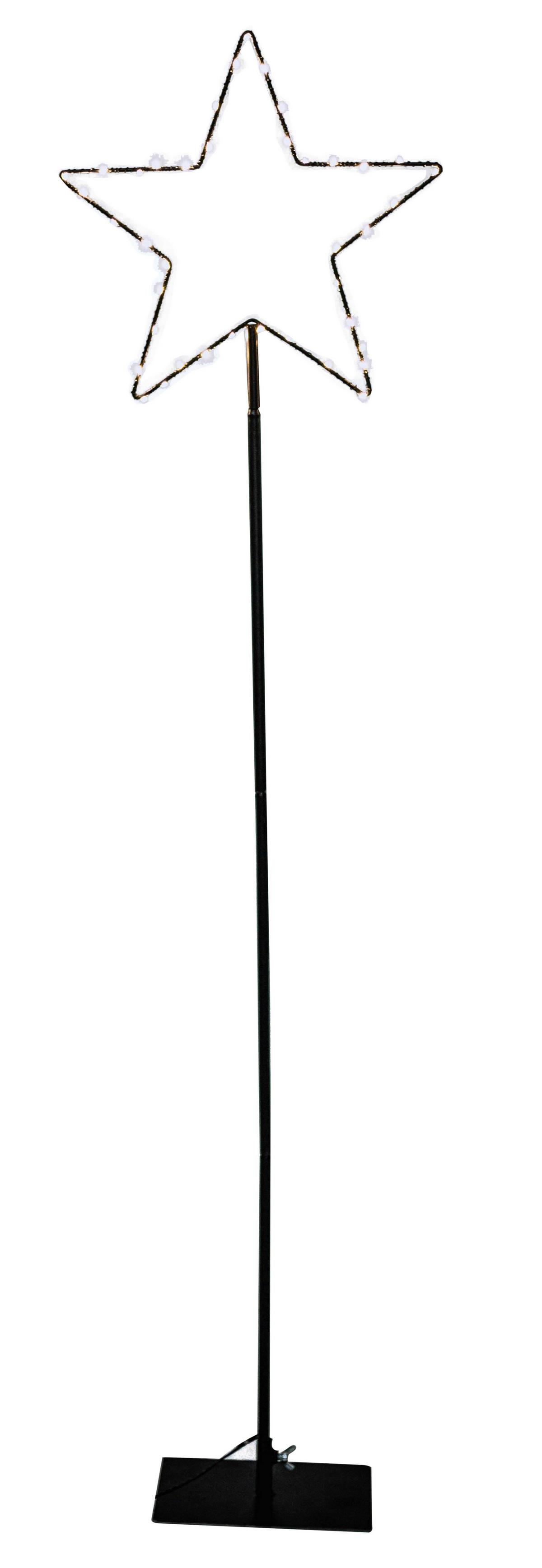 LAMPE DÉCORATIVE LED WILLI -PAZ- - noir, Modern, métal (120cm) - Premium Living