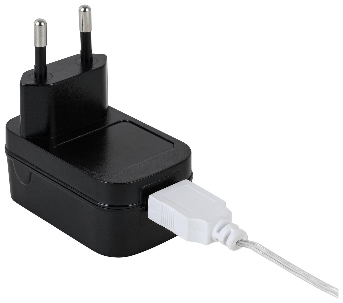 Stoječa Led-svetilka Gloria - barve kroma/prosojno, Moderno, umetna masa (17/97,5cm) - Mömax