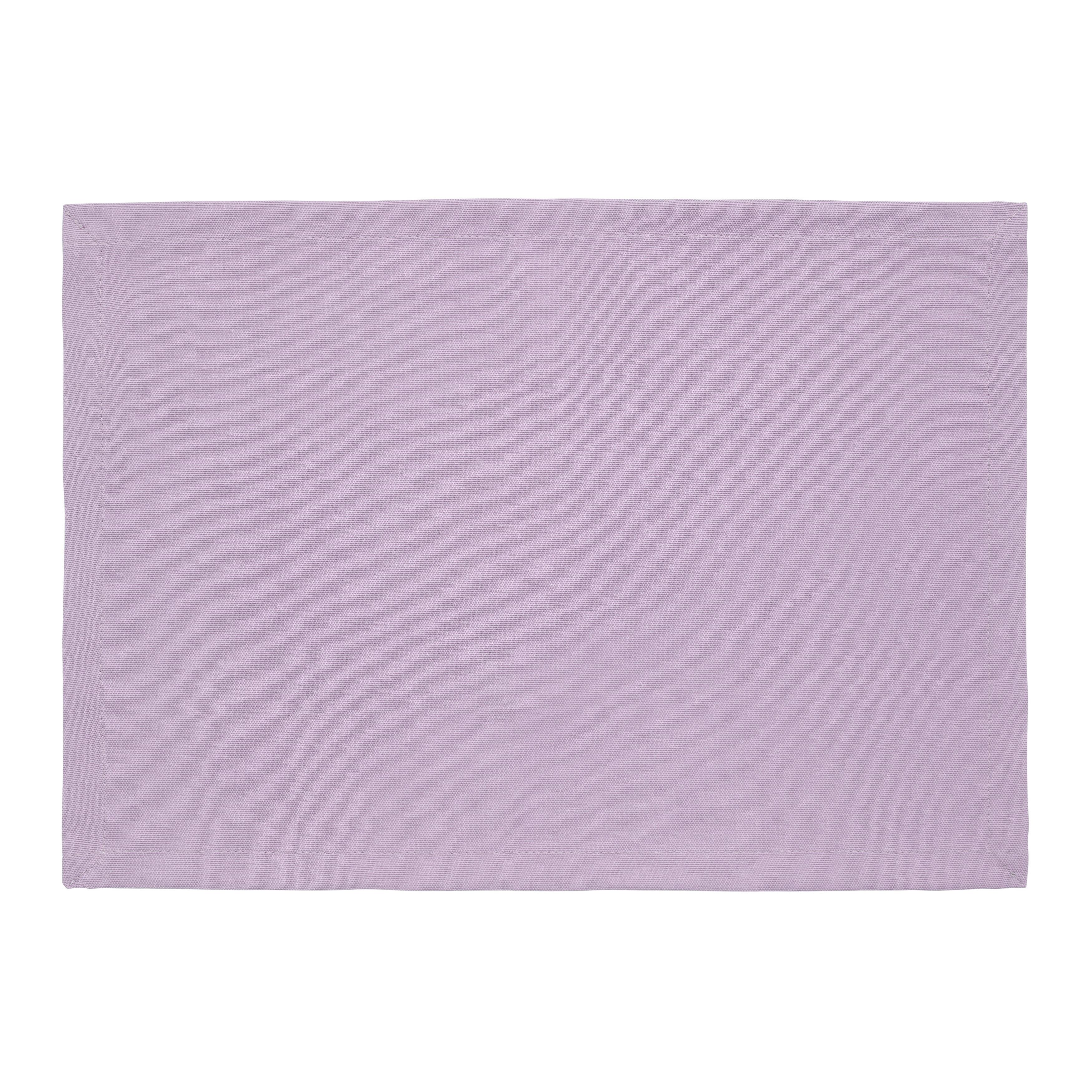 Tischset Steffi in Mauve ca. 33x45cm, 2er Set - Mauve, Textil (33/45cm) - Mary's