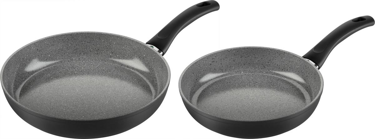 ZESTAW PATELNI 1030644 BALLARINI - czarny, Basics, metal (30/13/47cm) - Zwilling