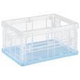Lădița Pliabilă Tiny - albastru/galben, plastic (20/14/9,5cm) Lădița Pliabilă Tiny - albastru/galben, plastic (20/14/9,5cm)