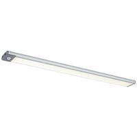 Unterbauleuchte Unti max. 4,5 Watt - Silberfarben/Grau, MODERN, Kunststoff/Metall (46/4/1cm) - Mömax