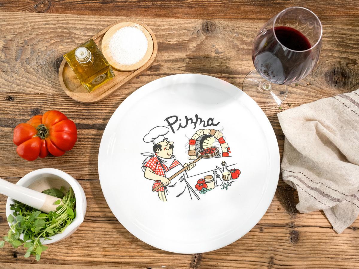 Set Krožnikov Za Pico Milano, 4-Delni - večbarvno, Basics, keramika (40cm) - Creatable