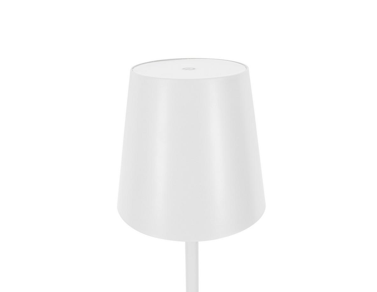 AKUMULATOROWA LAMPA STOJĄCA FORT LAUDERDALE *SBN* - biały, Design, tworzywo sztuczne/metal (22/130cm) - Novel