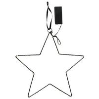 Dekohänger Elvira I Schwarz - Schwarz, KONVENTIONELL, Metall (29,5/1,8/29,5cm) - Mömax
