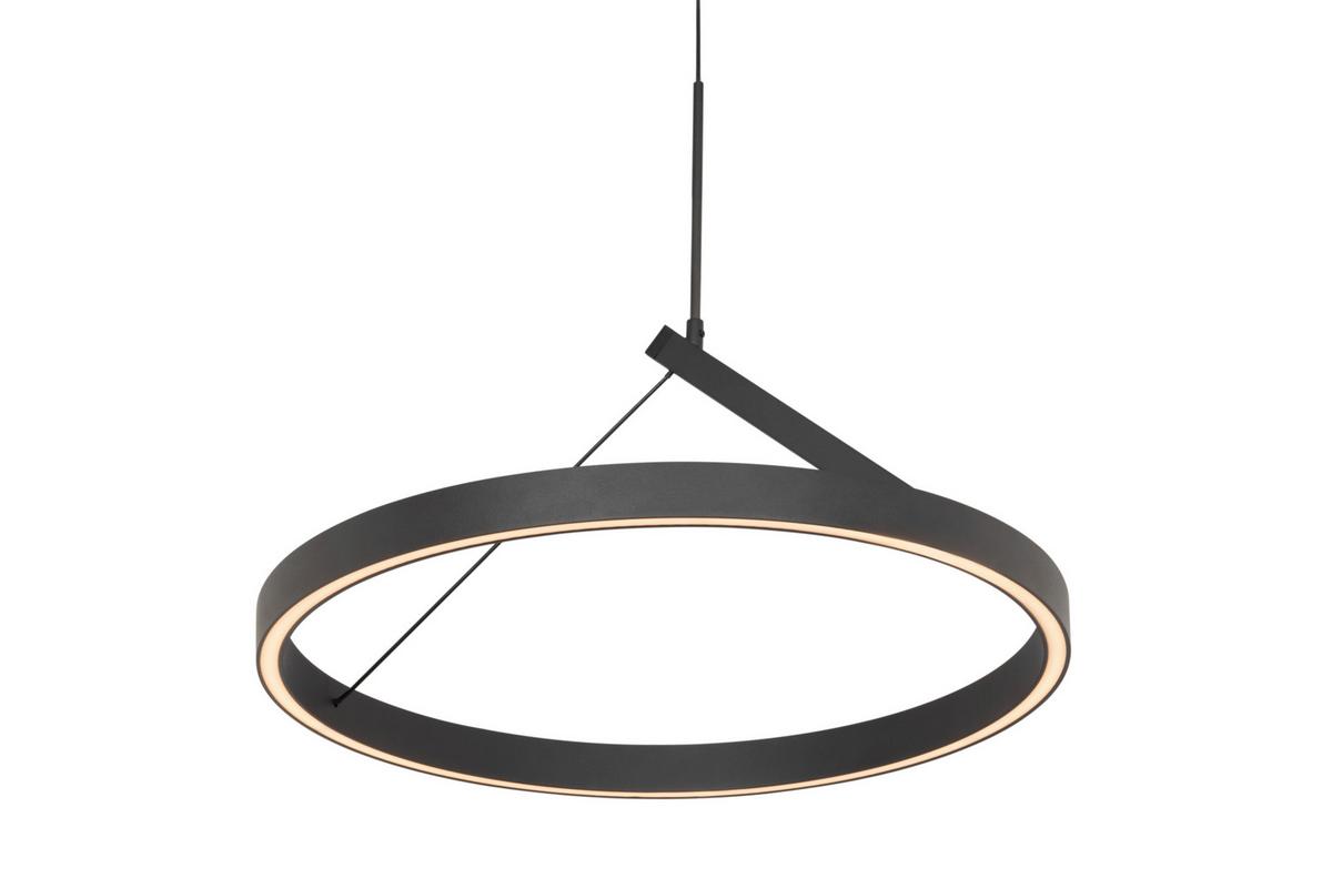 LAMPA WISZĄCA LED AERO *DK* - czarny, Design, metal (45/150cm) - Dieter Knoll