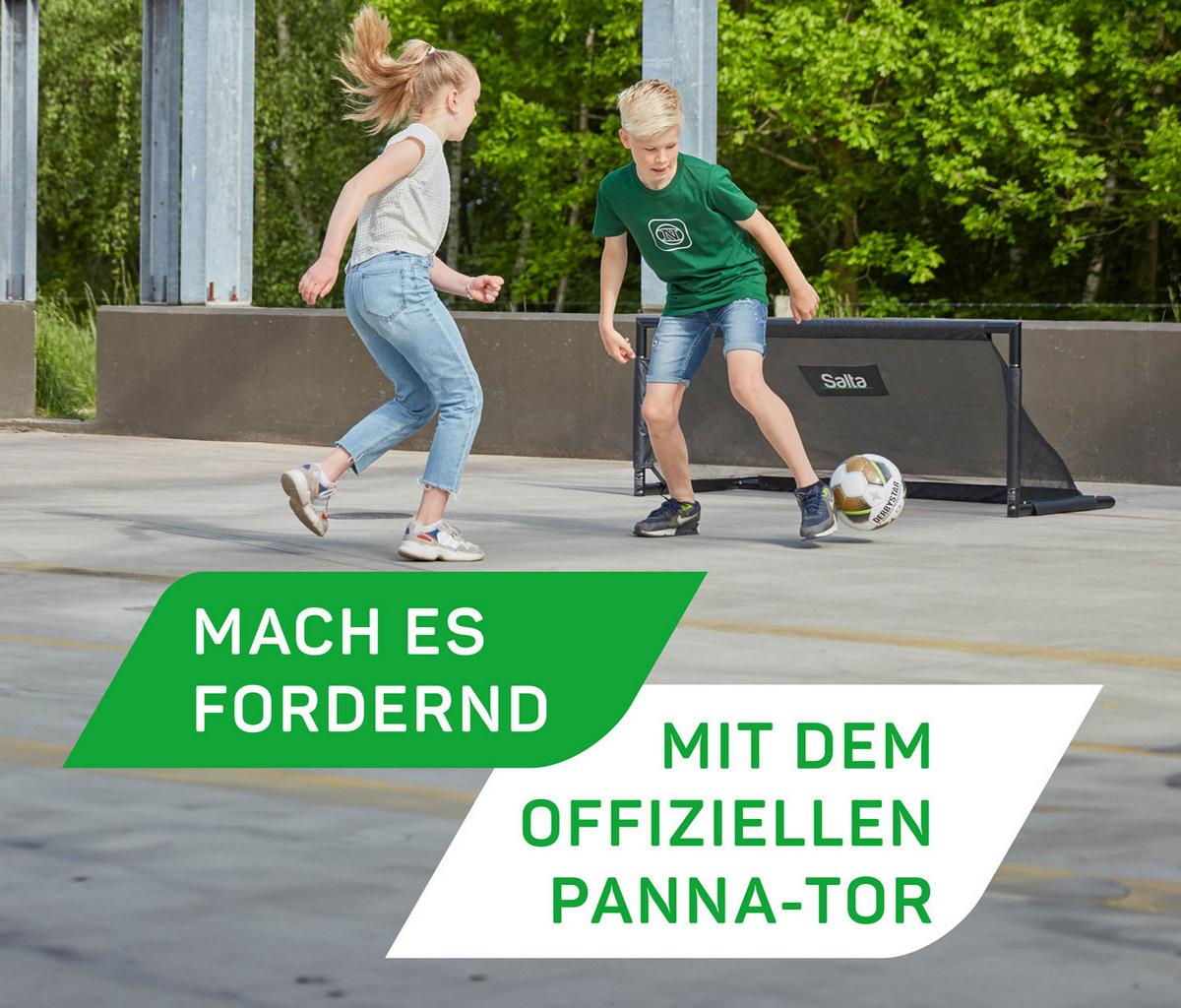 FUßBALLTOR SALTA TECHNIQ - Schwarz, KONVENTIONELL, Metall (150/60/60cm) - Salta