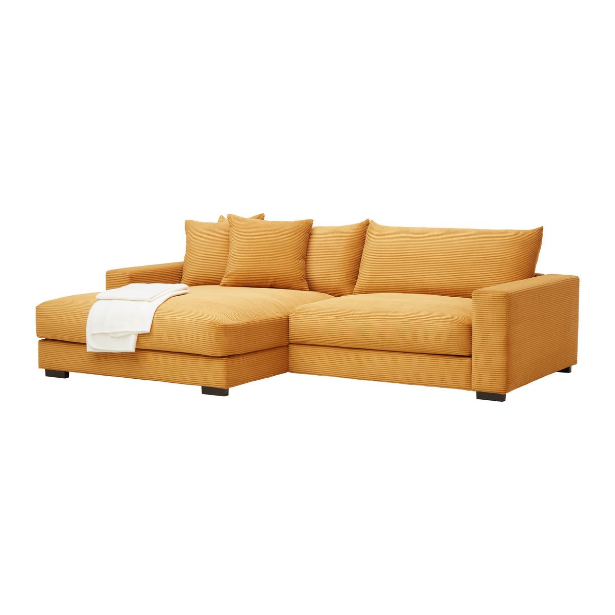 Kutna Garnitura Pedro - boje senfa, Moderno, tekstil (180/83/265cm) - Mömax
